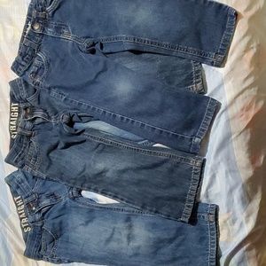 Straight cut 3T blue jeans